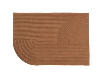 Revelo Rug 170x240 Burnt Orange