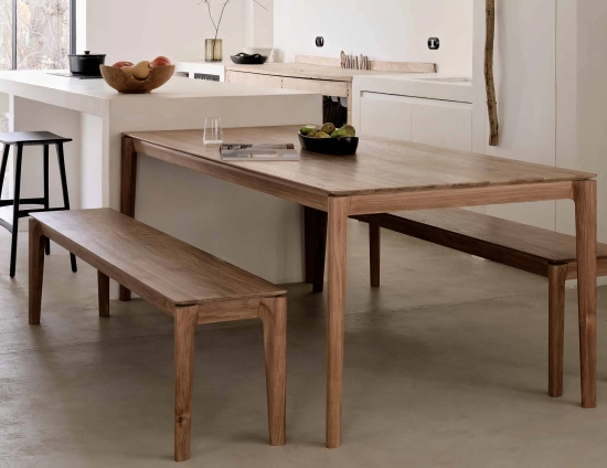 Bok Bench Teak Natural 166cm