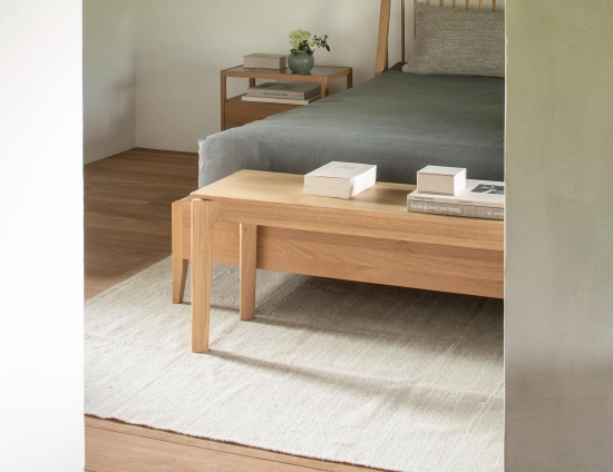 Bok Bench Oak Natural 186cm