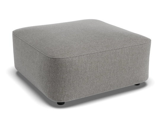 Lune Square High Ottoman 80cm Fossil Product