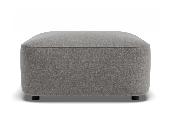 Lune Square High Ottoman 80cm Fossil Product