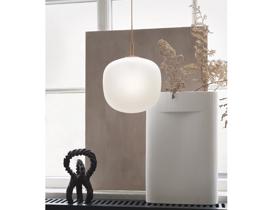 Off White Ridge Vase