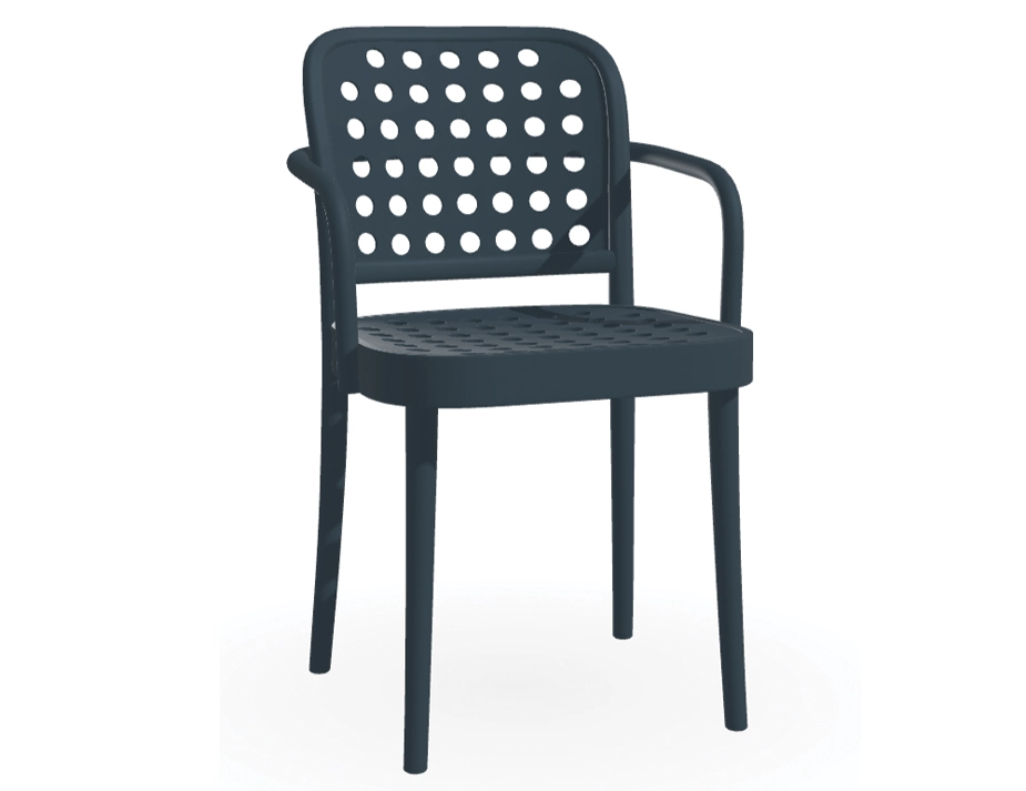 822 Armchair Ocean Blue Pigment